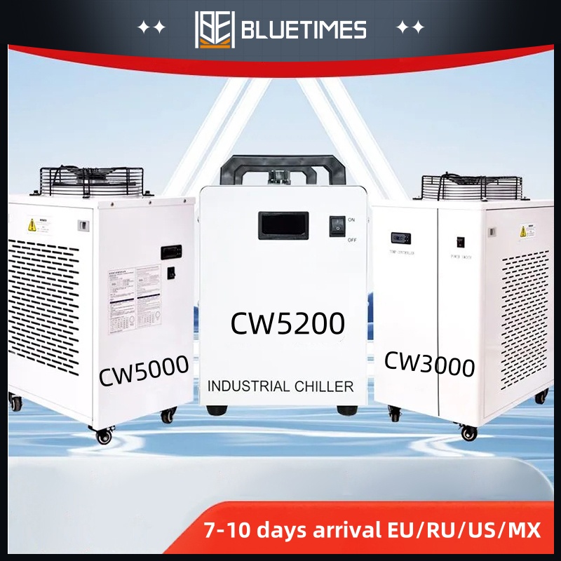 Bluetimes S&A CW3000 CW5000 CW - đánh giá và giá Laser Industrial Chiller