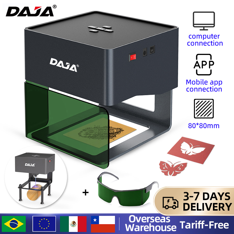DAJA DJ6 Mini Portable Laser E - đánh giá và giá Laser Marking Machine