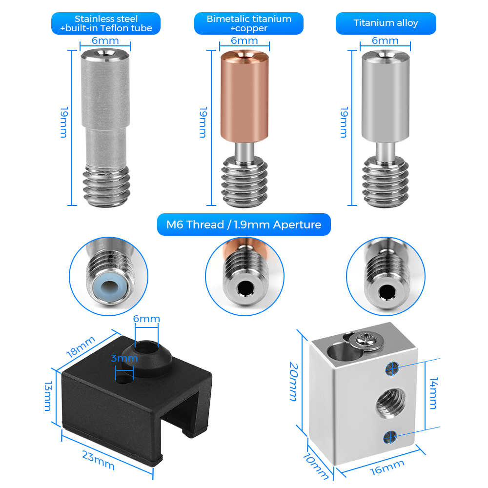 Upgrade Hotend Kit 300° For Fo - đánh giá và giá Creality Printer Ender 3